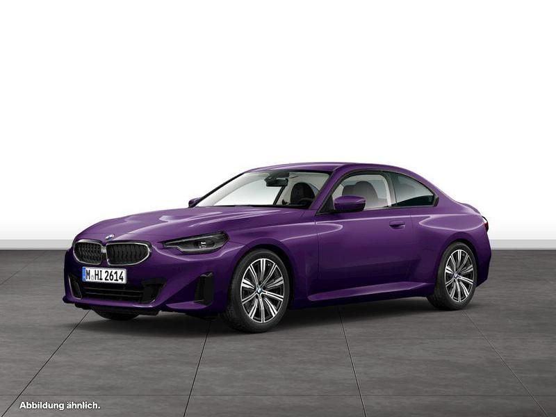 Thundernight metallic Gebraucht 2024 BMW 218 Shadowline Coupé | 36.174 € (Fairer Preis) - Bild 1/4