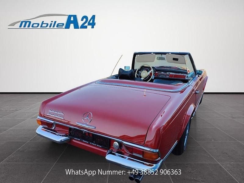 Gebraucht Mercedes SL280 170 PS (125 kW) 1968 Rot Cabrio