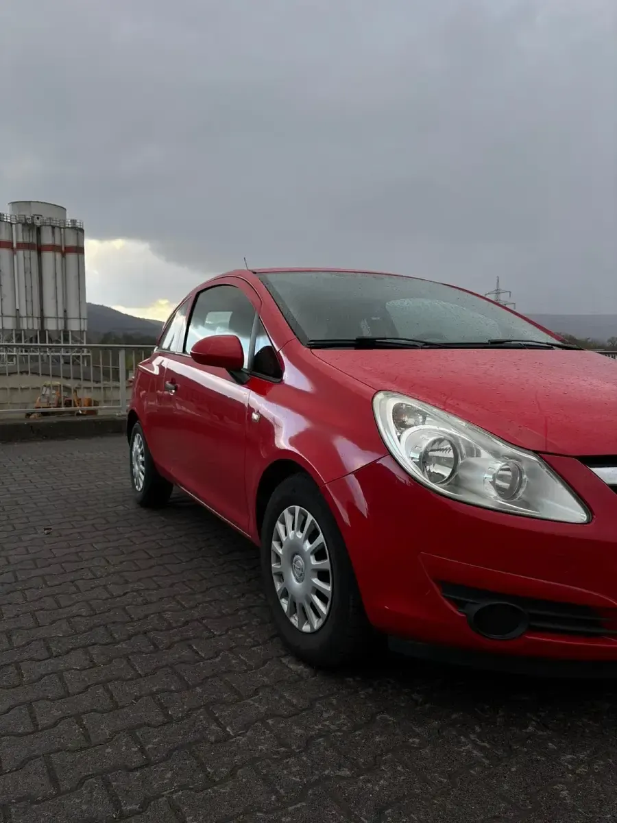 Gebraucht Opel Corsa 60 PS (44 kW) 2009 Rot Kleinwagen