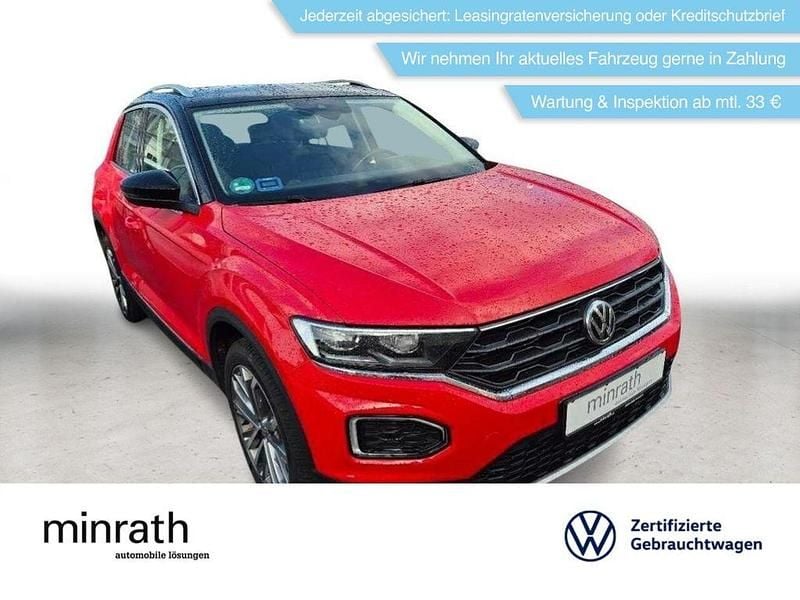 Gebraucht VW T-Roc Style 150 PS (110 kW) 2019 Rot SUV