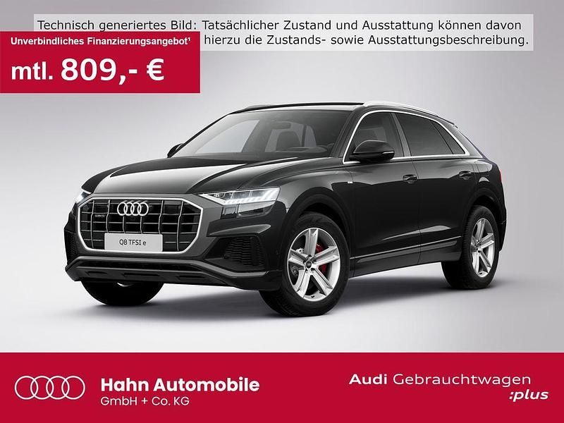 Schwarz Gebraucht 2022 Audi Q8 S-Line SUV | 69.930 € (Etwas zu teuer) - Bild 1/3