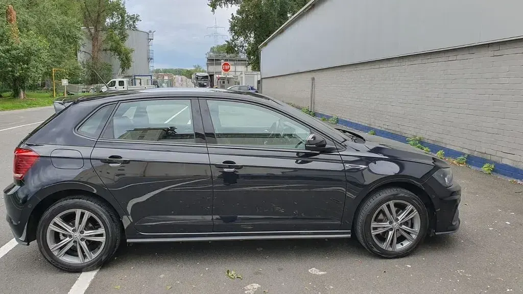 Gebraucht VW Polo Highline 116 PS (85 kW) 2019 Schwarz Kleinwagen