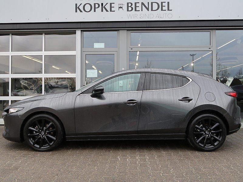 Gebraucht Mazda 3 Homura-Line 186 PS (136 kW) 2022 Machine grey metallic (metallic) Limousine