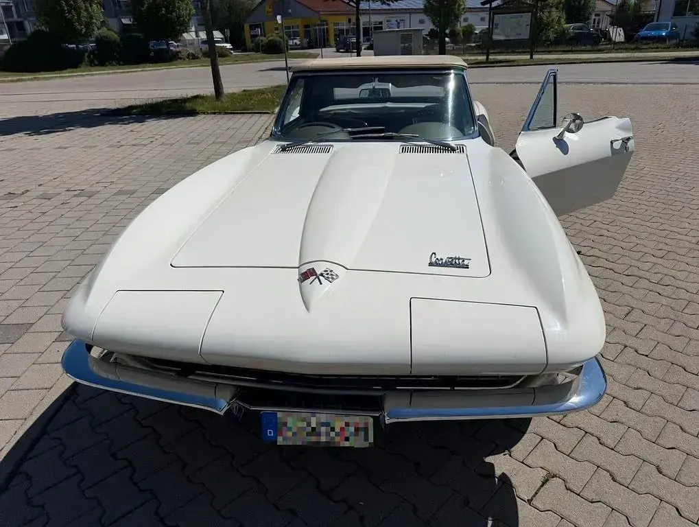 Gebraucht Corvette C2 300 PS (220 kW) 1966 Weiß Cabrio