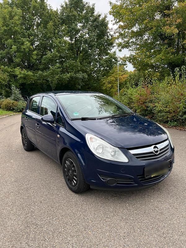 Blau Gebraucht 2009 Opel Corsa Kleinwagen | 1.850 € (Superpreis) - Bild 1/4