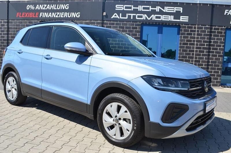 Blau Gebraucht 2024 VW T-Cross IQ Drive SUV | 22.950 € (Fairer Preis) - Bild 1/4