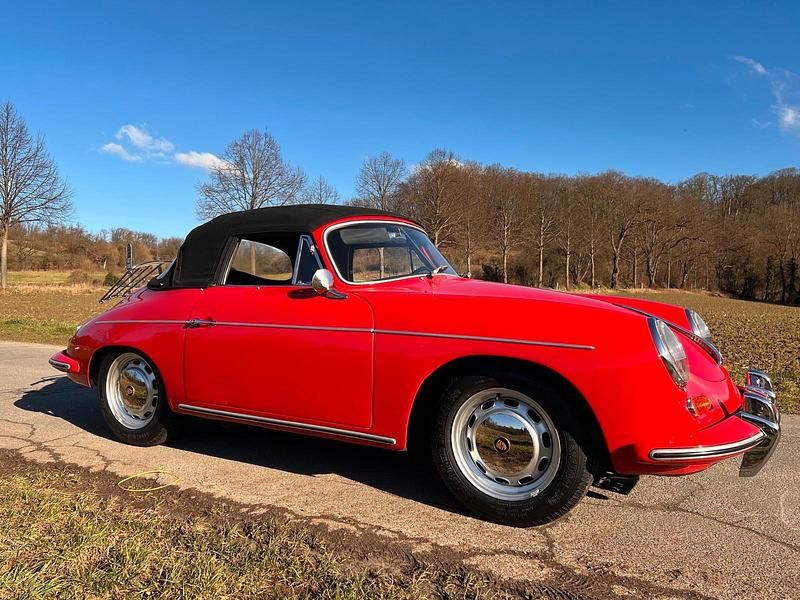 Gebraucht Porsche 356 75 PS (55 kW) 1965 Rot Cabrio