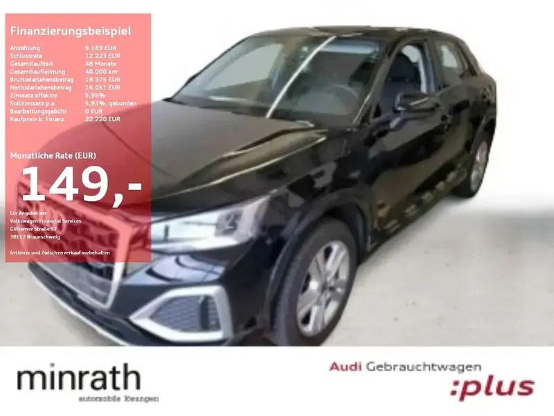 Schwarz Gebraucht 2023 Audi Q2 Advanced SUV | 22.220 € (Guter Preis) - Bild 1/4