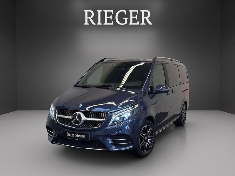 Blau Gebraucht 2024 Mercedes V250 Avantgarde Van / Kleinbus | 65.899 € (Superpreis) - Bild 1/4