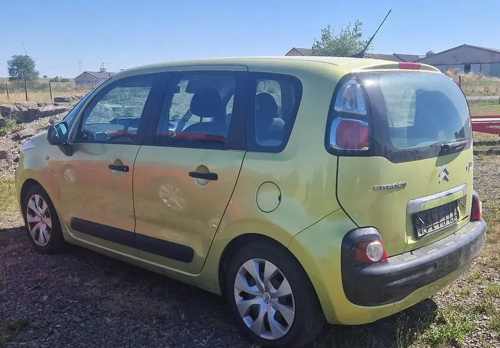 Gebraucht Citroën C3 Picasso Tendance 95 PS (69 kW) 2009 Gelb Van / Kleinbus
