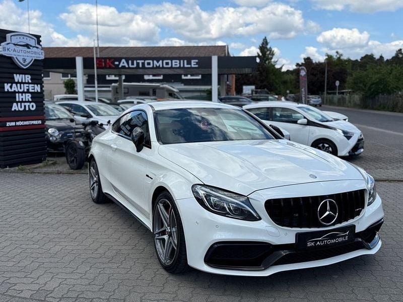 Weiß Gebraucht 2016 Mercedes C63S AMG AMG Coupé | 34.990 € (Superpreis) - Bild 1/4