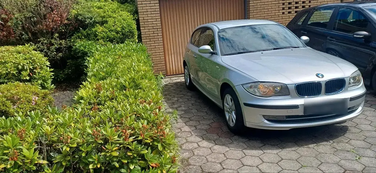 Gebraucht BMW 116 122 PS (89 kW) 2007 Silber Kleinwagen