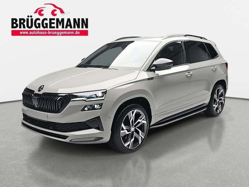 Grau Neu 2024 Skoda Karoq SportLine SUV | 39.490 € (Fairer Preis) - Bild 1/4