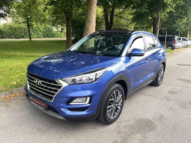 Champion blue / met Gebraucht 2020 Hyundai Tucson SUV | 21.000 € (Guter Preis) - Bild 1/4