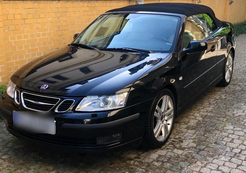 Schwarz Gebraucht 2005 Saab 9-3 Cabriolet Vector Cabrio | 8.500 € - Bild 1/4