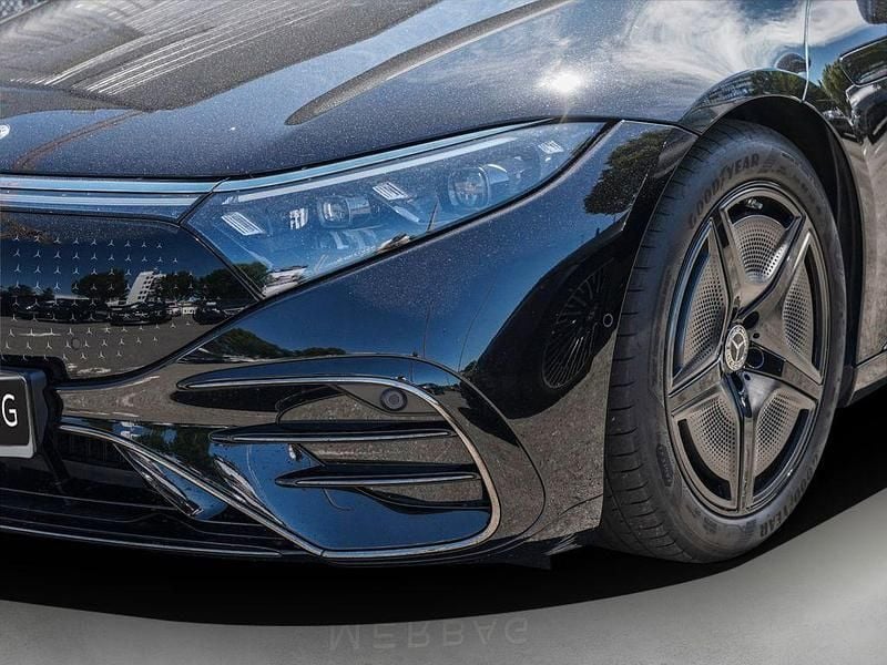 Gebraucht Mercedes EQS450+ AMG line 244 kW (333 PS) 2022 Obsidianschwarz Limousine