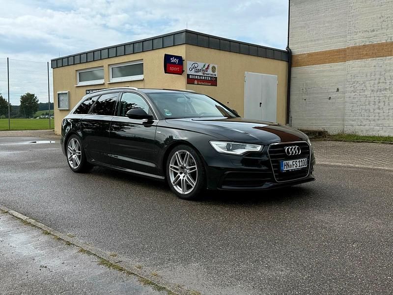Schwarz Gebraucht 2013 Audi A6 S-Line Kombi | 10.800 € (Guter Preis) - Bild 1/4