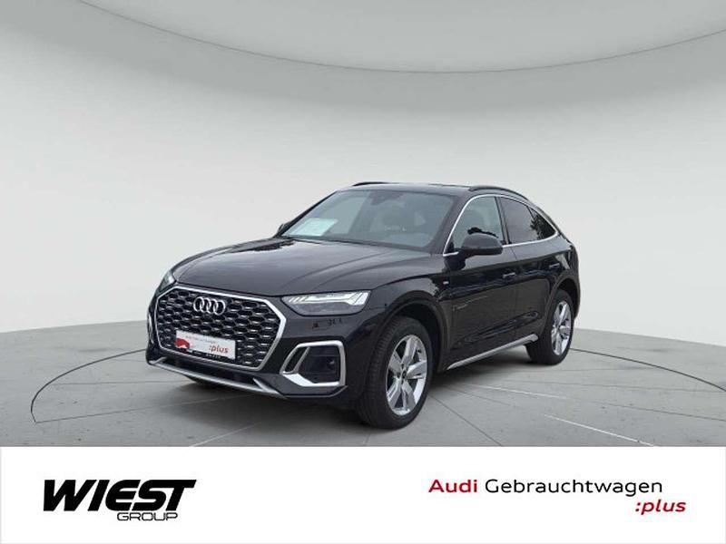 Mythosschwarz metallic Gebraucht 2024 Audi Q5 S-Line SUV | 48.450 € (Fairer Preis) - Bild 1/4