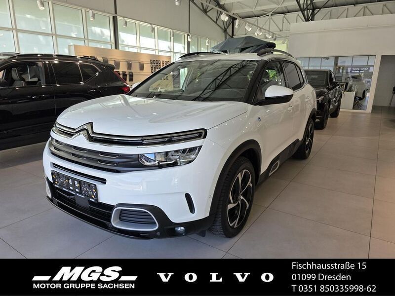 Lack weiss banquise/typ aussen Gebraucht 2021 Citroën C5 Aircross Feel SUV | 18.870 € (Superpreis) - Bild 1/4