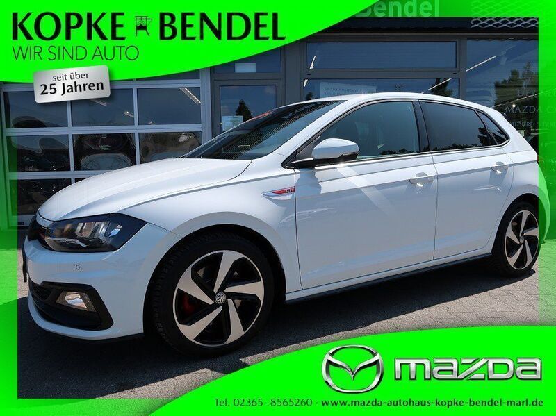 Pure white Gebraucht 2019 VW Polo Sport Limousine | 18.220 € (Fairer Preis) - Bild 1/4