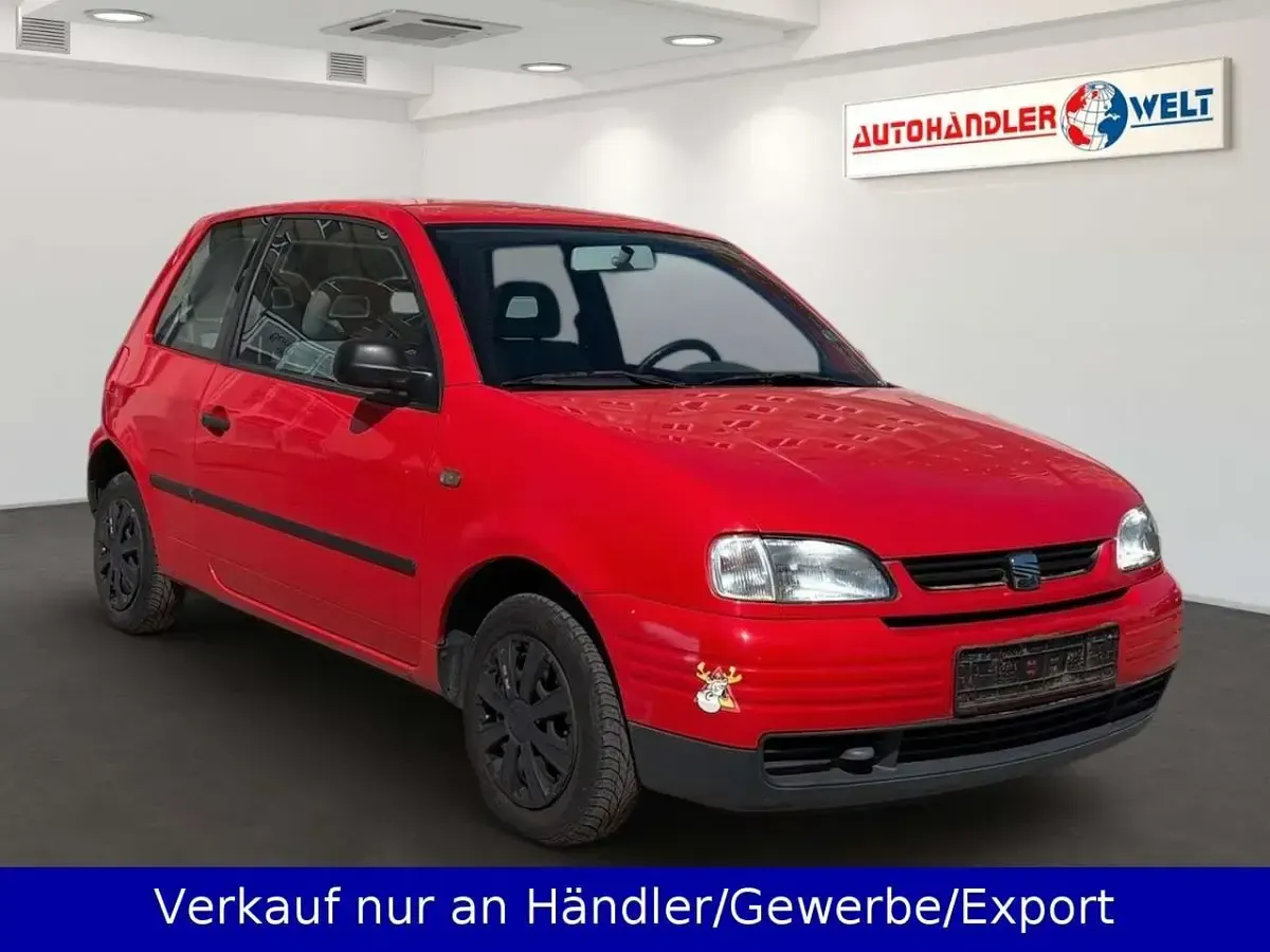 Brugt Seat Arosa 50 HK (36 kW) 2000 Rød Hatchback