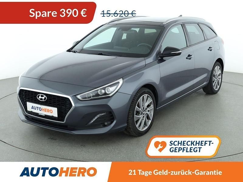 Grau Gebraucht 2018 Hyundai i30 Passion Plus Kombi | 15.230 € (Etwas zu teuer) - Bild 1/3