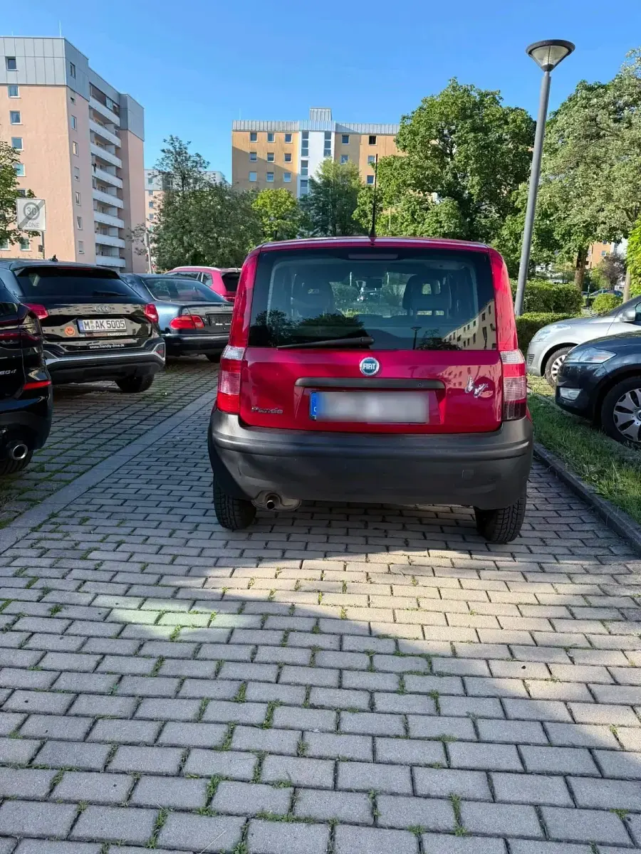 Gebraucht Fiat Panda 54 PS (39 kW) 2007 Rot Kleinwagen