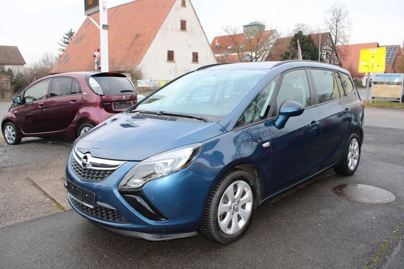 Blau Gebraucht 2016 Opel Zafira Tourer Selection Van / Kleinbus | 8.500 € (Fairer Preis) - Bild 1/4