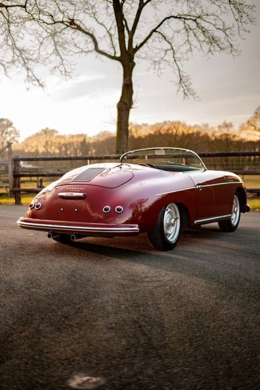 Gebraucht Porsche 356 60 PS (44 kW) 1956 Rot Cabrio