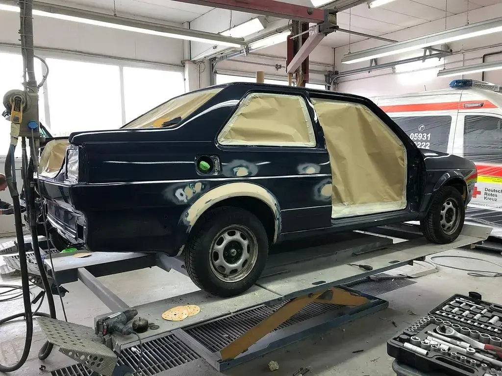 Gebraucht VW Jetta 73 PS (53 kW) 1985 Blau Limousine