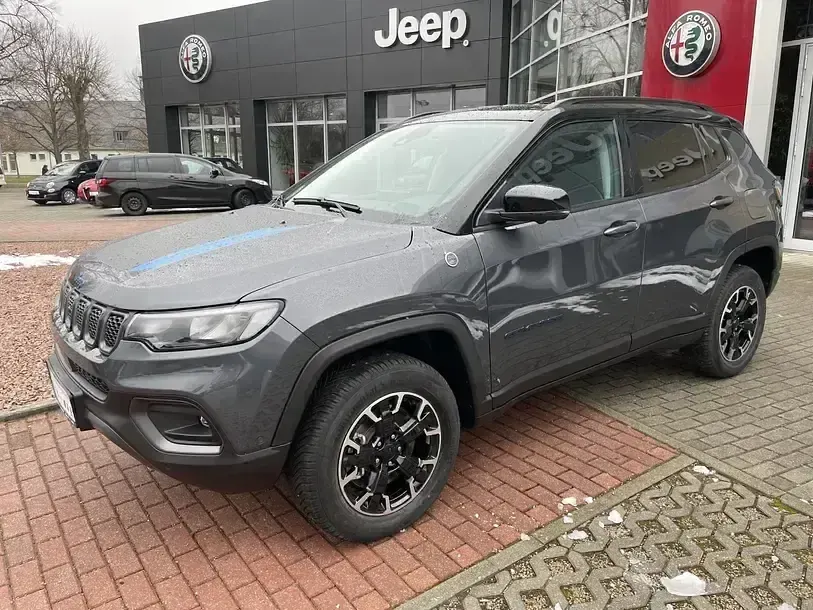 Occasion Jeep Compass Trailhawk 241 ch (177 kW) 2022 Gris SUV