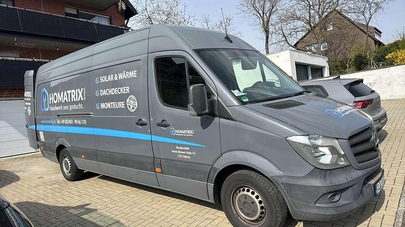 Gebraucht Mercedes Sprinter 163 PS (119 kW) 2018 Grau Van