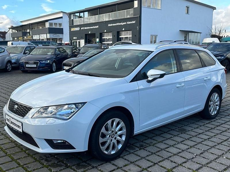 Gebraucht Seat Leon ST Style 122 PS (89 kW) 2014 Weiß Kombi