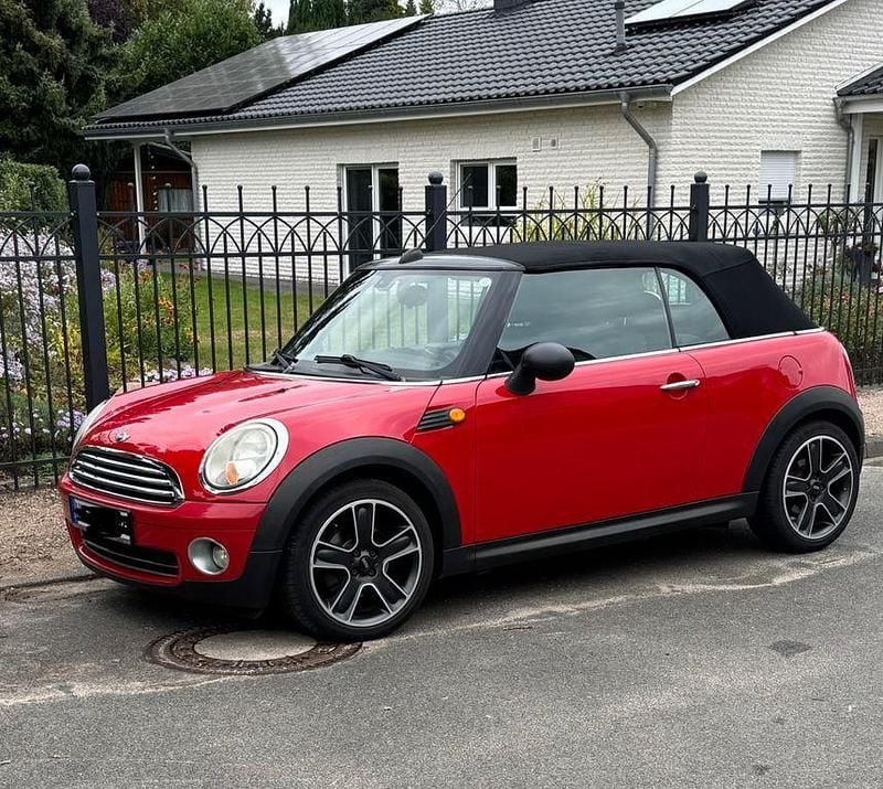 Rot Gebraucht 2010 Mini Cooper Cabriolet Cabrio | 6.499 € (Fairer Preis) - Bild 1/4