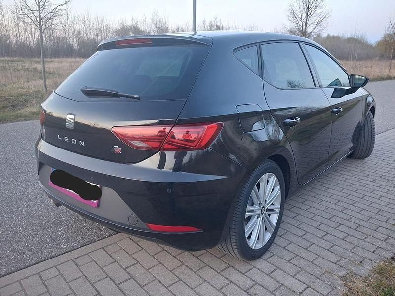 Usata Seat Leon FR 184 CV (135 kW) 2017 Nero Berlina