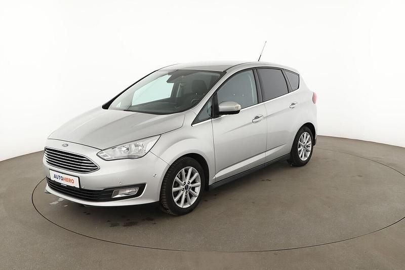 Gebraucht Ford C-MAX Titanium 150 PS (110 kW) 2015 Silber Van / Kleinbus