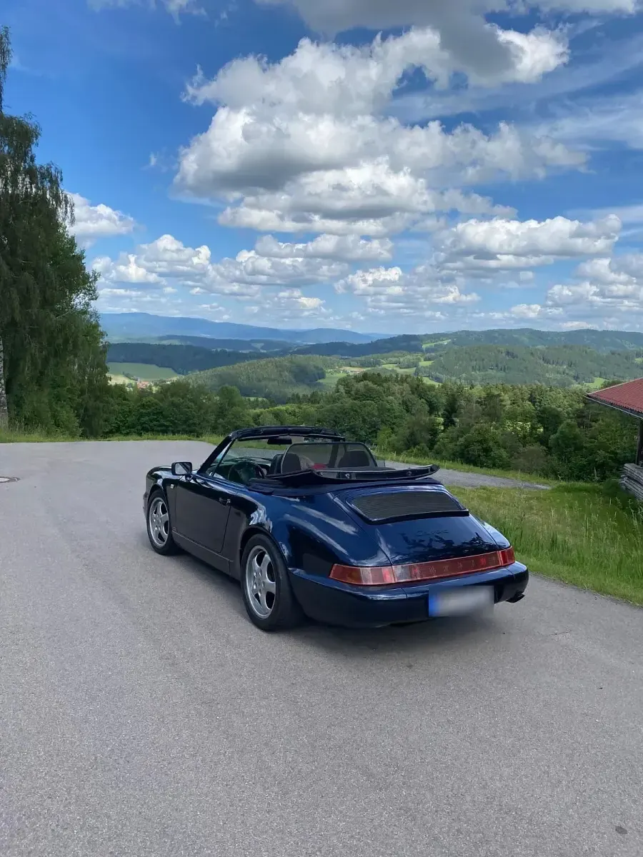 Gebraucht Porsche 964 250 PS (183 kW) 1990 Blau Cabrio