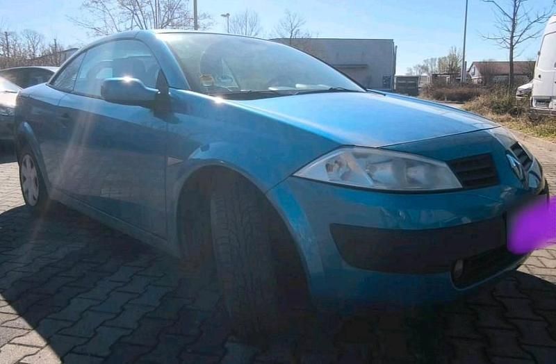 Gebraucht Renault Mégane Cabriolet 112 PS (82 kW) 2005 Blau Cabrio