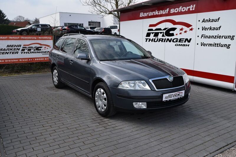 Grau Gebraucht 2007 Skoda Octavia Ambiente Kombi | 1.990 € (Guter Preis) - Bild 1/4