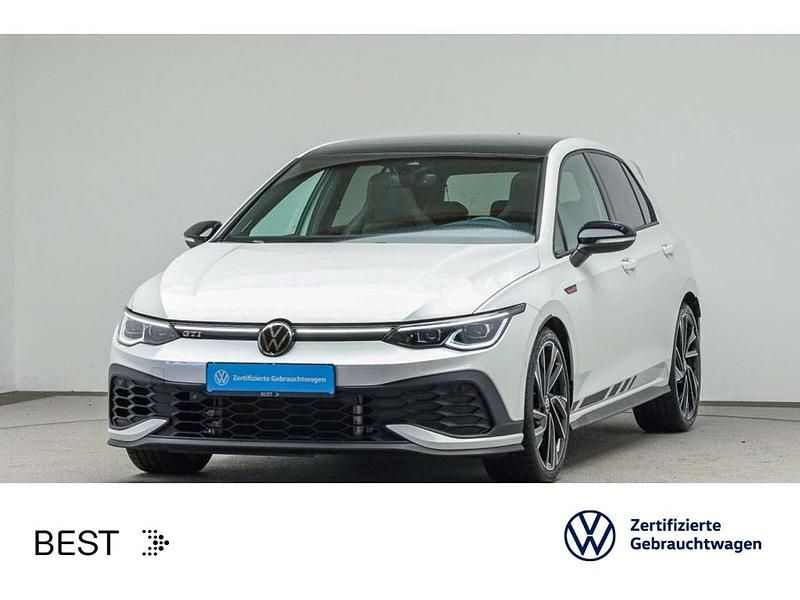 Oryxweiß perlmutteffekt Gebraucht 2023 VW Golf VIII GTI Clubsport Limousine | 33.999 € (Fairer Preis) - Bild 1/2