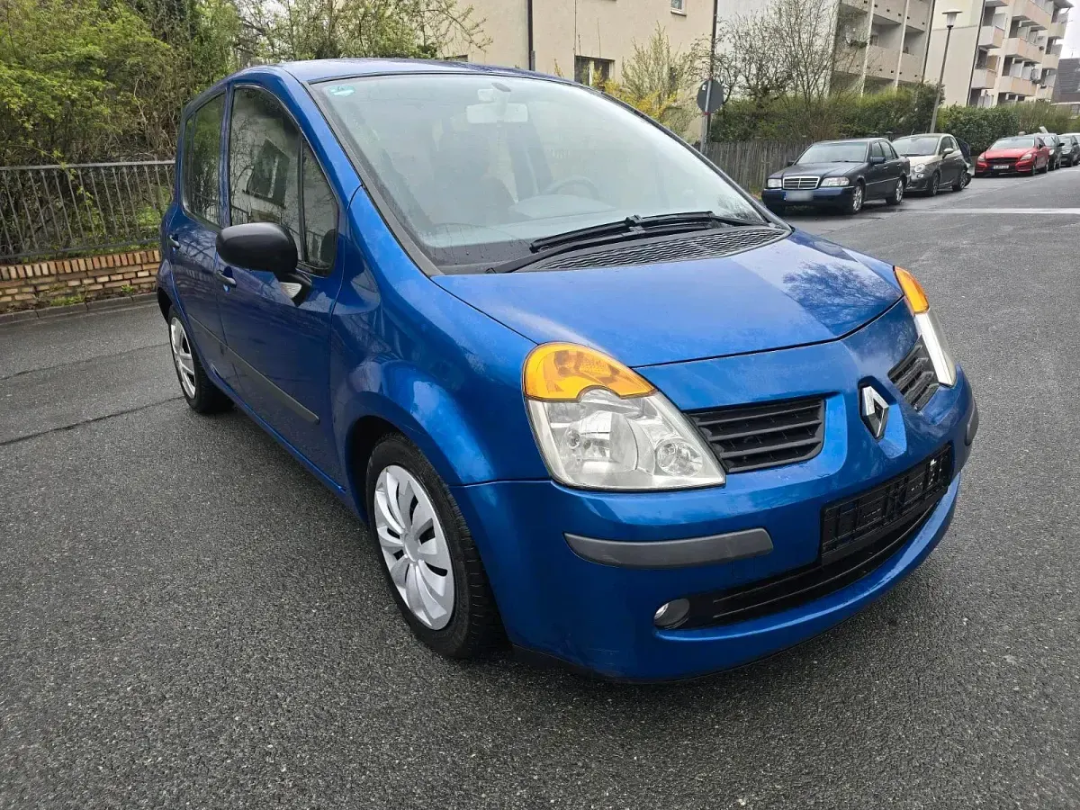 Brugt Renault Modus 85 HK (62 kW) 2007 Blå MPV