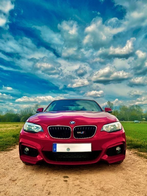 Rot Gebraucht 2015 BMW 220 M Sport Coupé | 17.000 € (Superpreis) - Bild 1/4