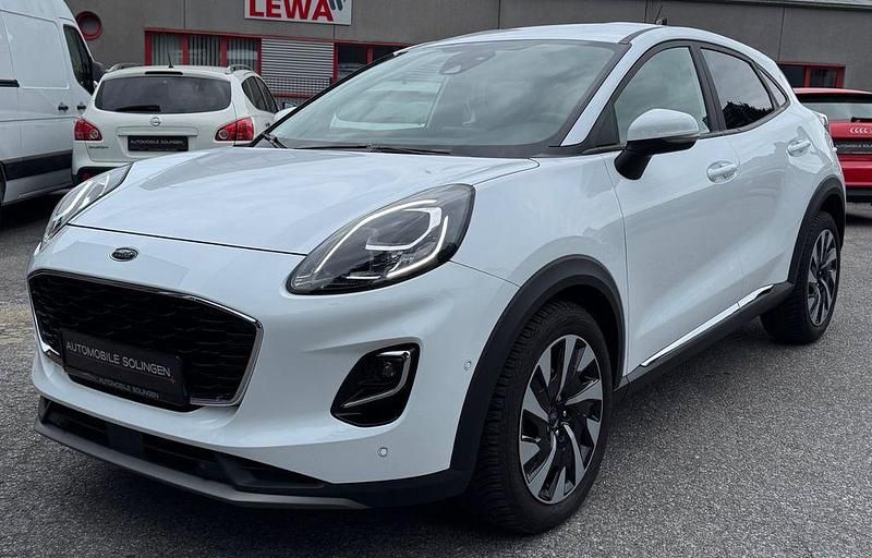 Weiß Gebraucht 2024 Ford Puma Titanium SUV | 19.990 € (Superpreis) - Bild 1/4