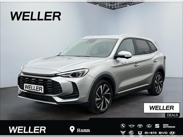 Grün (emerald green) Neu 2025 MG ZS Luxury Limousine | 27.990 € (Etwas zu teuer) - Bild 1/4