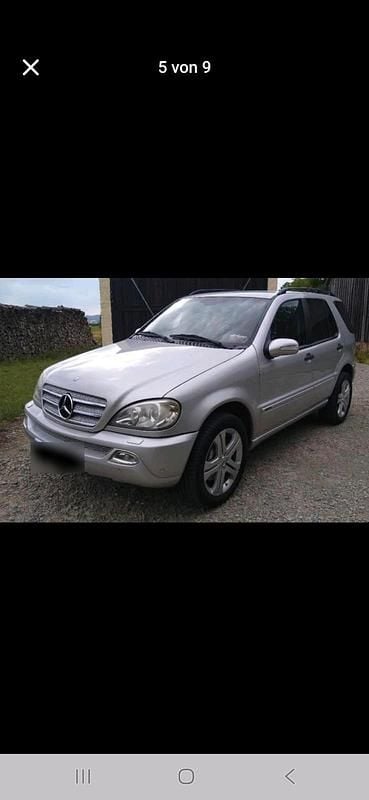 Gebraucht Mercedes ML270 163 PS (119 kW) 2004 Silber SUV
