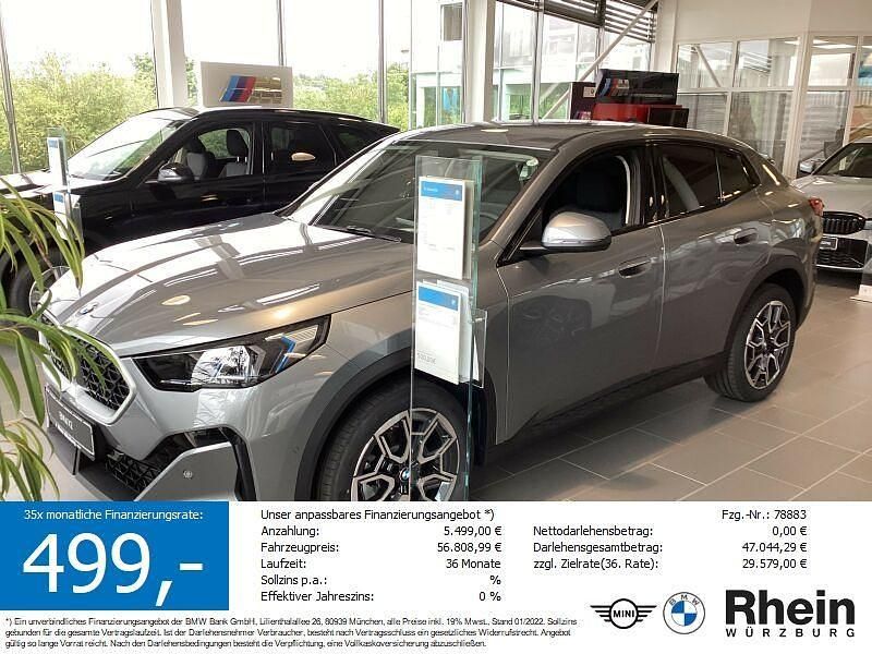 Neu BMW X2 Efficient Dynamics 150 PS (110 kW) 2025 Skyscraper grau metallic SUV