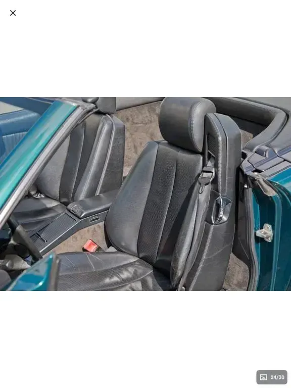 Second-hand Mercedes SL320 231 CP (169 kW) 1995 Verde Cabrio