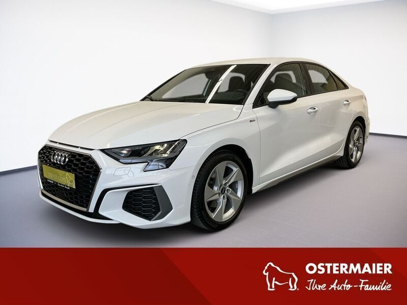 Weiß Gebraucht 2022 Audi A3 S-Line Limousine | 26.990 € (Fairer Preis) - Bild 1/4