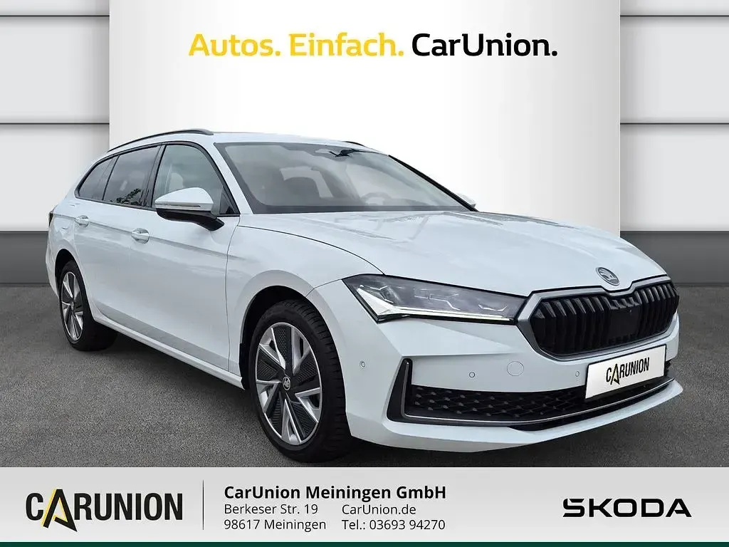 Neu Skoda Superb Selection 150 PS (110 kW) 2026 Weiß Kombi