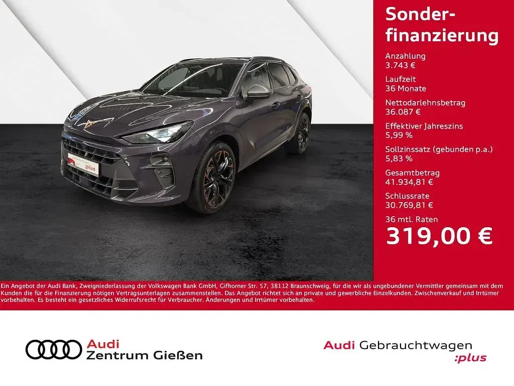 Gebraucht Cupra Terramar VZ 265 PS (194 kW) 2025 Dark void SUV